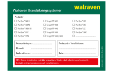 Walraven Pacifyre® ID-Kort (Sticker)