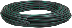 Uponor 32 mm PE OPTO-kabelrør, sort/grøn, 100 m