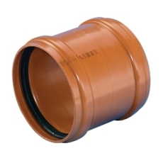 Wavin 315 mm PVC-kloakskydemuffe