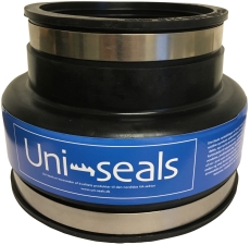 Uni-Seals 100-115/121-136 mm kobl. 110 mm til ler 10 cm, i j