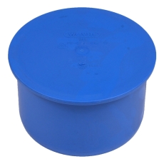 Wavin 160 mm PP-kloakprop, blå