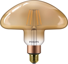 LED Standard 5,5W Mushroom E27 1800K Guld Dæmpbar 470 lumen