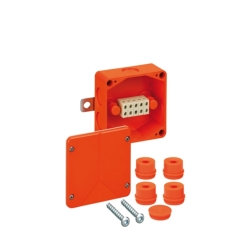 Brand Forgreningsdåse WKE 4, Duo 3 x 10 mm², orange