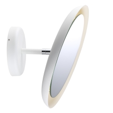 Væglampe IP S10 LED 8W 3000K 630 lumen spejl hvid