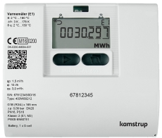 Varmemåler MULTICAL® 403 1,5M³/H / 110mm / 3/4" med batteri 