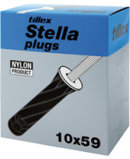 Plugs Stella 5x75 mm sort UHJ Torx25