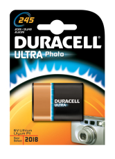 Duracell lithium batteri, PHOTO ULTRA, 245, 2CR5, 1 stk.