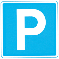 Oplysningstavle, parkering