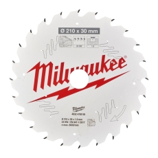 Milwaukee rundsavklinge til bordsav, Ø210/30 mm, 24 td, til 