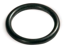 42 mm Inox/Steel O-ring sort