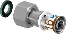 Uponor S-Press kobling m/omløber 20-G3/4"SN