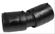 Plasson 110 mm justerbar EL-bøjning, 0-24°