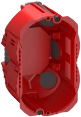 Fuga Air forfradåse brandtæt 1,5 modul rød