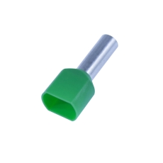 Tylle Isolerede dobbelt 2x6 mm², grøn, Hi 2x6/14 (100) (T)