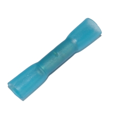 Isolerede samlemuffe krympbar, 1,5-2,5 mm², blå