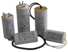 Kondensator RPC24503K-P 450V 3uF, M8 og 250 mm kabel