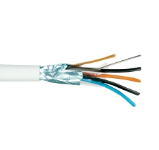 Signalkabel PTS-HF 2x2x0,6 hvid halogenfri S100
