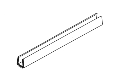 Minikanal MKE 6/7 (længde á 2,5 meter) perlehvid