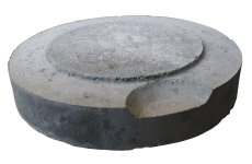 IBF 200 mm dæksel til kegle, tagbrønd, beton