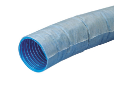 Wavin 92/80 mm PVC-drænrør med 2,5 x 5 mm slids og filt, 50 