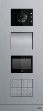 ABB-Welcome Komplet udendørs video-dørstation, alu, 4 modul 