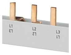Sløjfeskinne PIN 10 mm², 4-f, L1020 mm, grå, 5ST3746-2