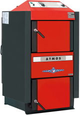 Atmos DC25S fastbrændsel kedel, 25 kW. 
