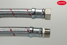 Neoflex EPDM galvaniseret flet 3/4" X 3/4" L/N 1000 mm
