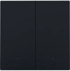 2-tryk m. LED, Bakelite® piano black coated, NHC