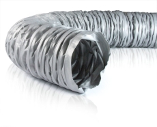 200 mm Flex slange grå PVC 6 meter