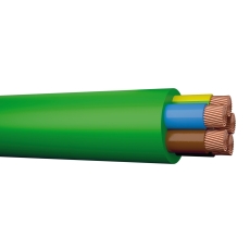 Kabel RZ1-K 5G1,5 kl.5, grøn