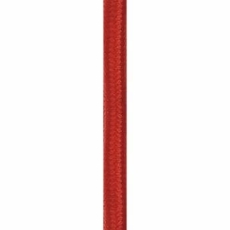 Stofledning 2x0,75 mm² rød, længde 25M