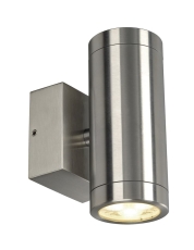 Væglampe Astina Steel, LED 2x3W, 510 lm, rustfrit stål 316, 