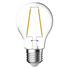 LED Filament Standard A60, 2,5W, 2700K, 250 lumen, E27, klar