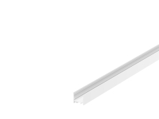GRAZIA 20 LED påbygningsprofil, standard, glat, 3m, hvid