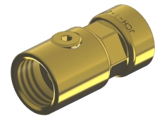 JCH 1/2" Kontrollerbar kontraventil Eco brass type 2270