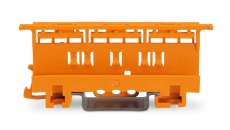 Holder til samlemuffe i serie 221, 0,2-4 mm², orange