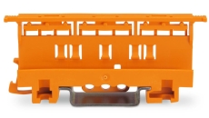 Holder til samlemuffe i serie 221, 0,5-6 mm², orange