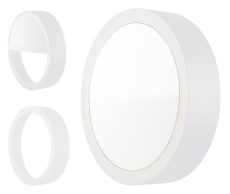Væg-/Loftarmatur Surface Outdoor ring 300 (15W) hvid