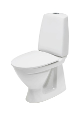 Ifö Sign toilet 6860, hvid indbygget S-lås