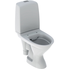 Ifö Spira gulvstående toilet med åben S-lås