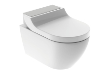 Geberit Aquaclean Tuma comfort toilet børstet rustfri stål