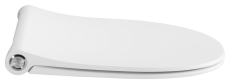 Toiletsæde Sway Norden mat hvid med soft close og lift-off