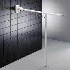 Pressalit Value Toiletstøtte,længde 850 mm, med 850 mm ben, 