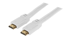 HDMI kabel A-A High Speed 2M m/m (han-han), hvid