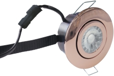 Downlight Low Profile Flexible LED 6W 2700K Ø87 kobber
