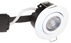 Downlight Low Profile Deluxe LED 6W 827 GU5,3, rund, hvid