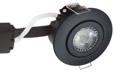 Downlight Low Profile Deluxe LED 6W 840 GU5,3, rund, sort