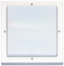 Vægarmatur Bassi LED 10W/830 Sensor Hvid