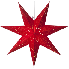 Star Trading Sensy rød Papirstjerne 60 cm